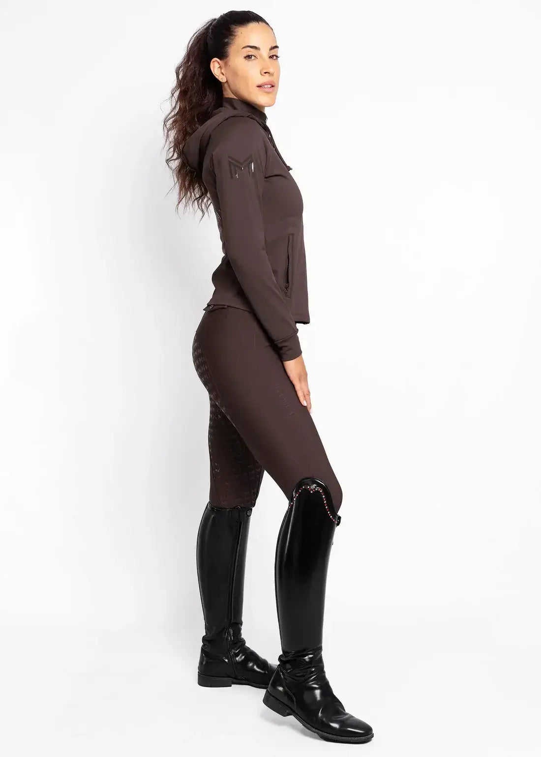 MAXIMILIAN EQUESTRIAN Jacke Reflection Zip Chocolate