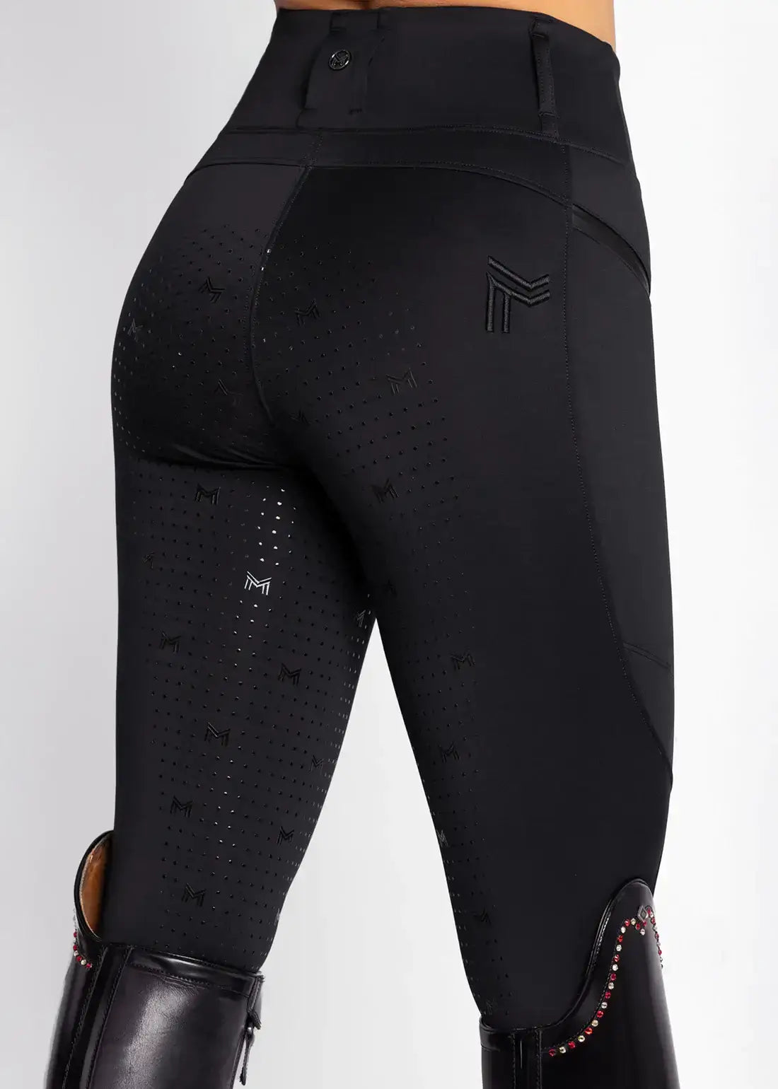 MAXIMILIAN EQUESTRIAN Reitleggings Studio Black