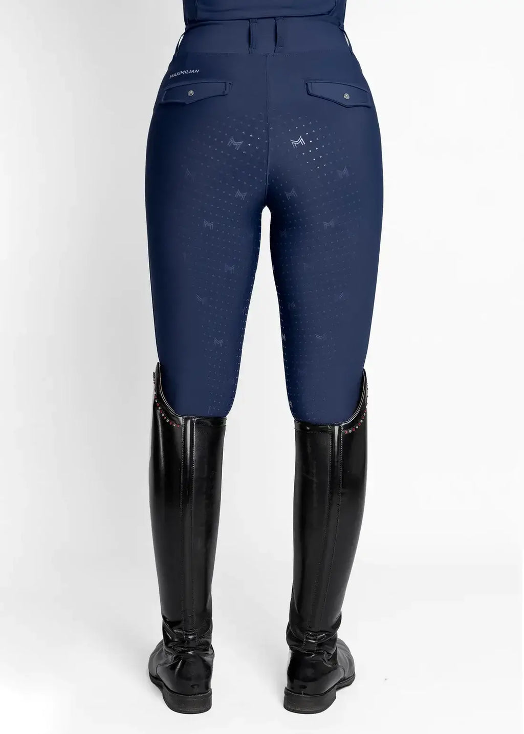 MAXIMILIAN EQUESTRIAN Pro Riding Leggings navy