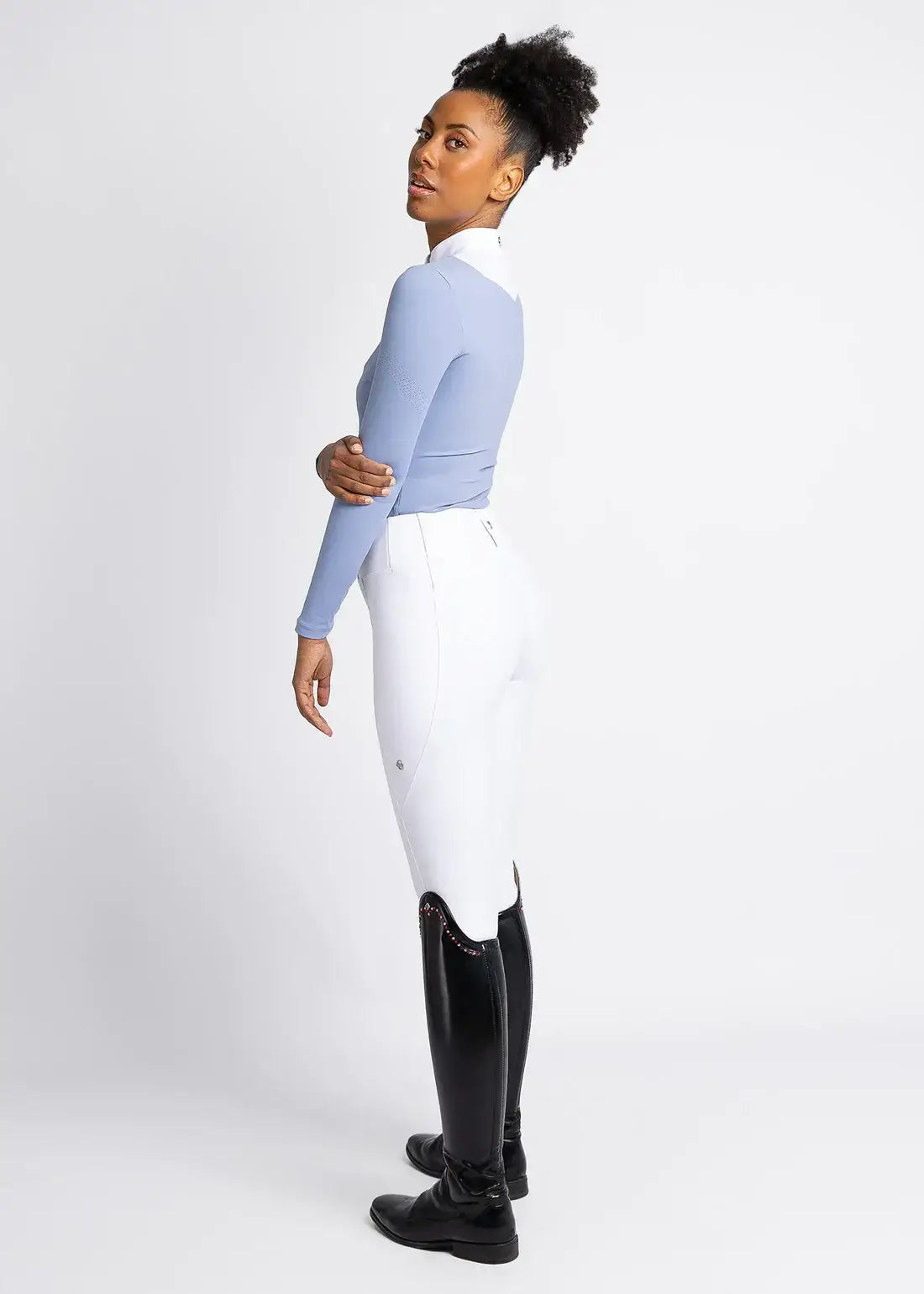 MAXIMILIAN EQUESTRIAN Reitleggings Studio White