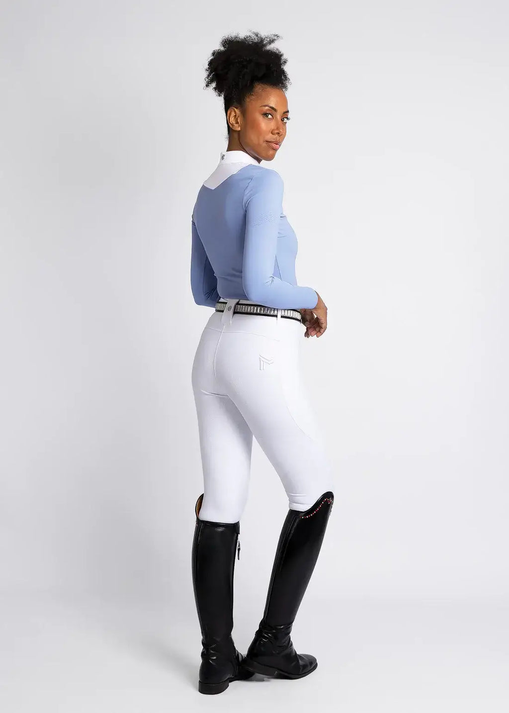 MAXIMILIAN EQUESTRIAN Reitleggings Studio White