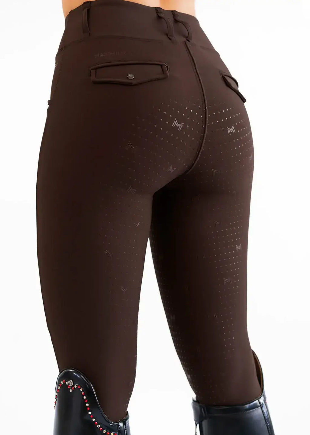 MAXIMILIAN EQUESTRIAN Pro Riding Leggings chocolate