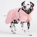 PAIKKA Visibility Regenmantel Lite für Hunde Rose