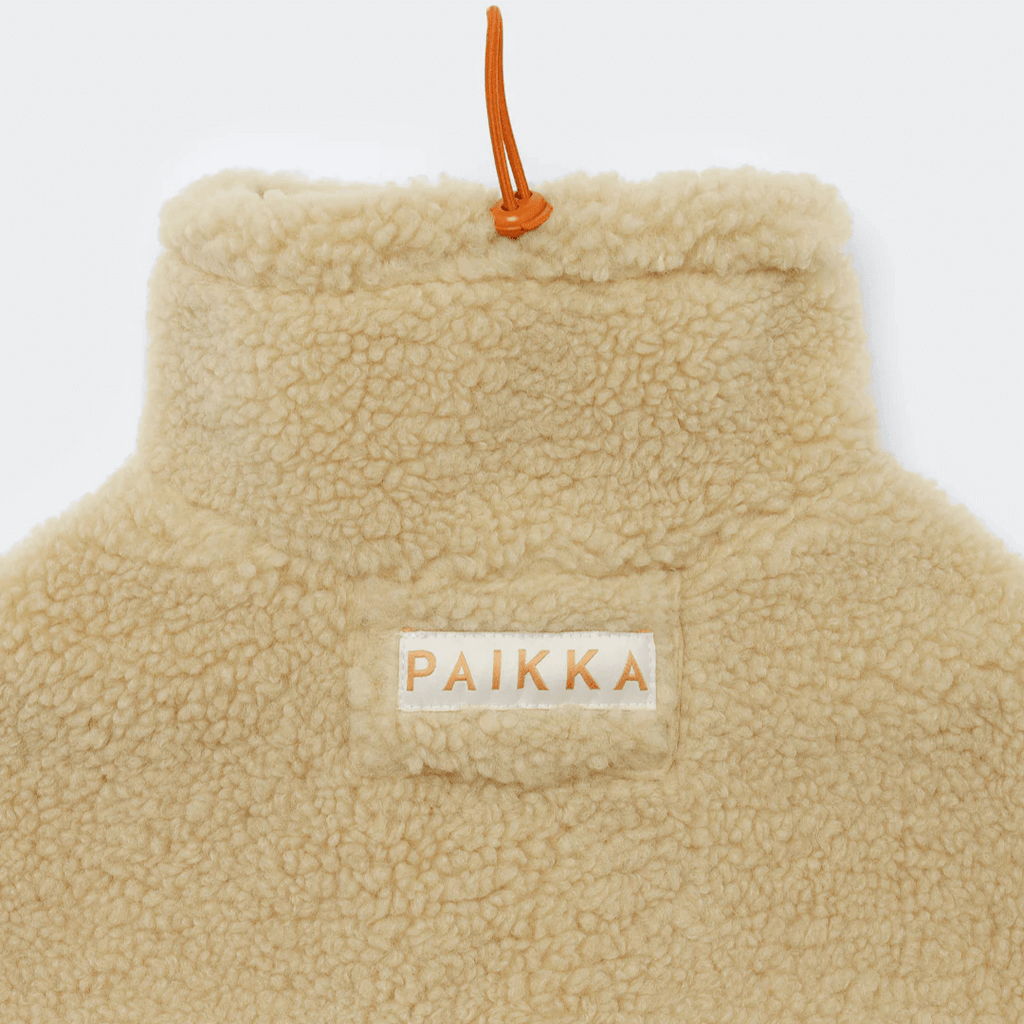 PAIKKA Sherpa Mantel für Hunde – Taupe