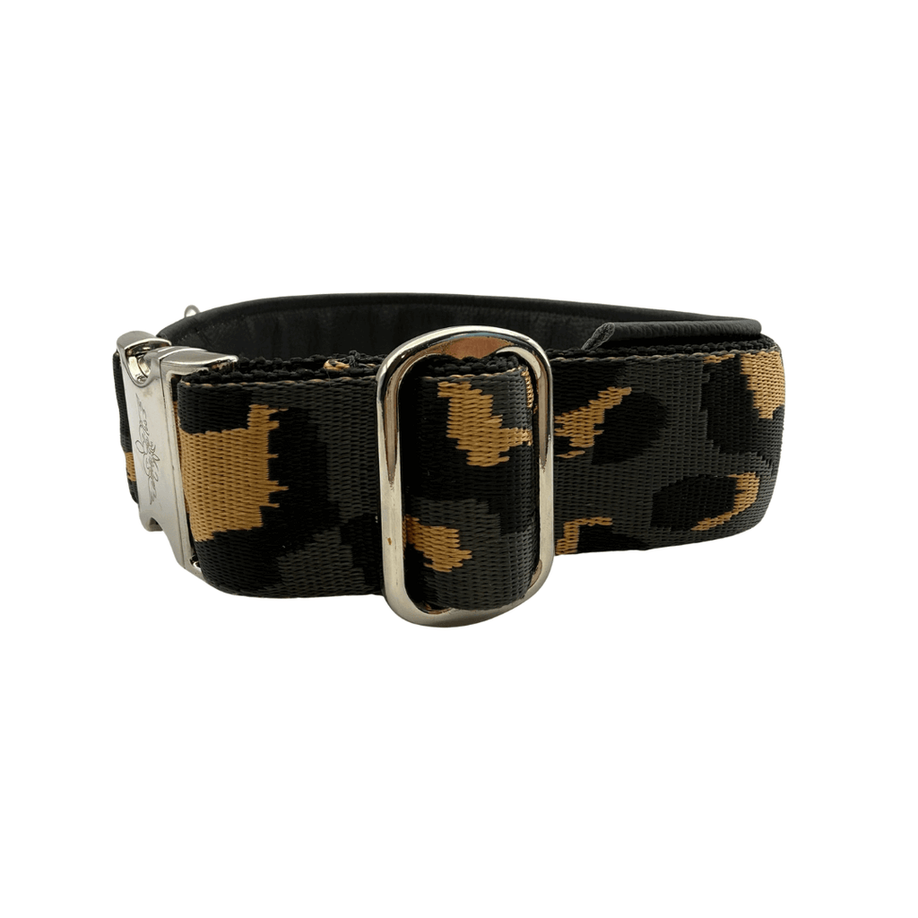 Amia De Lis Hundehalsband Leoliebe anthrazit