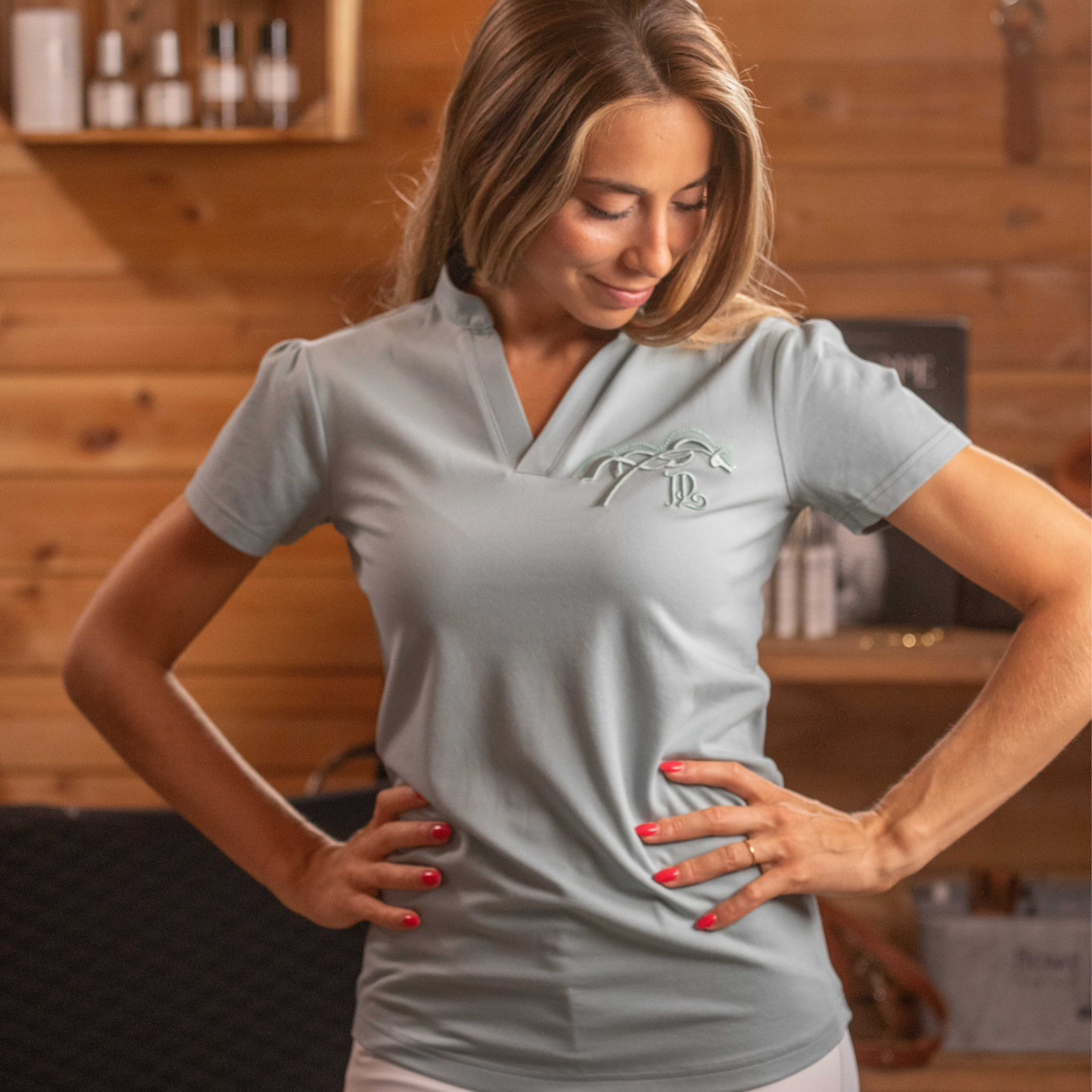 Penelope Polo Josie salbeigrün