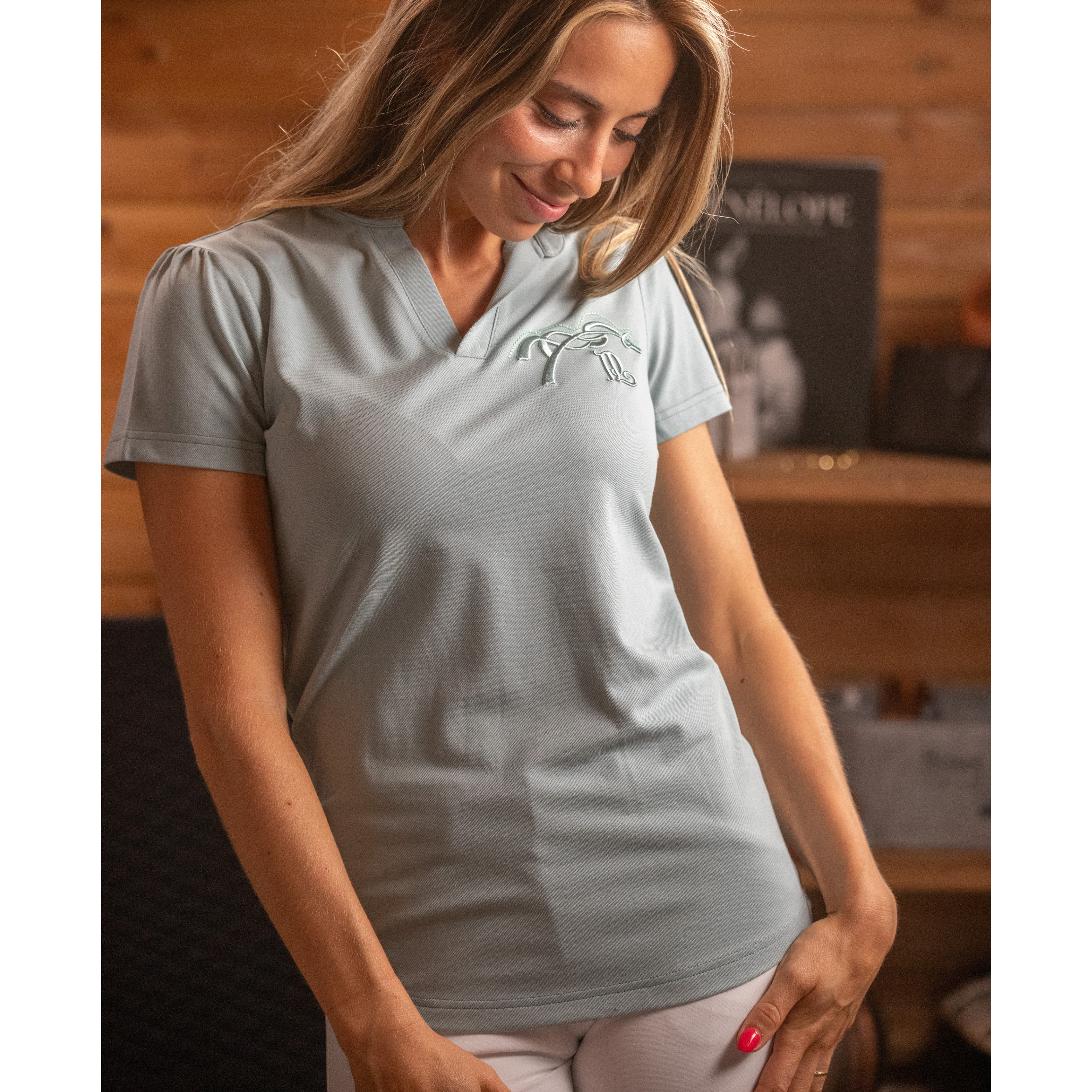 Penelope Polo Josie salbeigrün