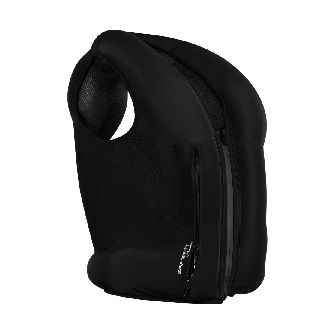 SEAVER Airbag Weste SAFEFIT schwarz