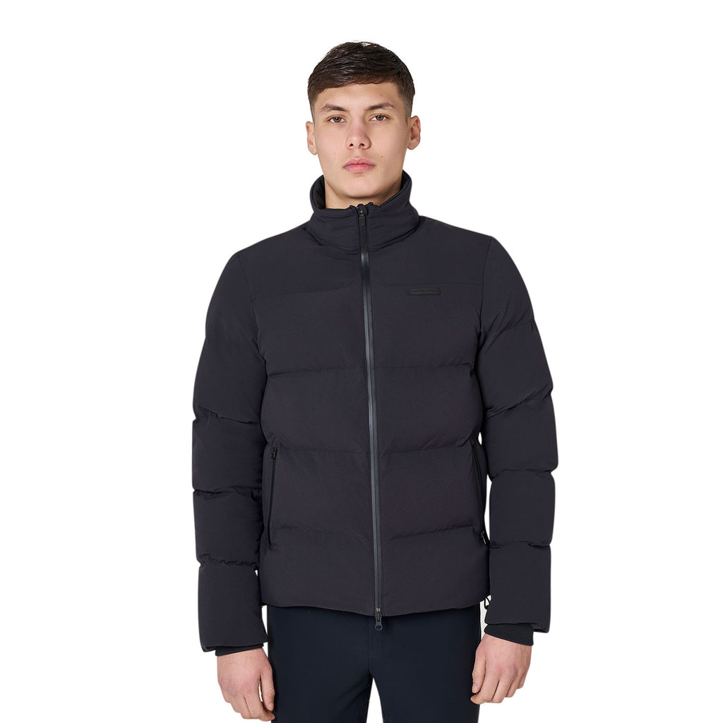 Equestro Herren-Daunenjacke mit hohem Kragen