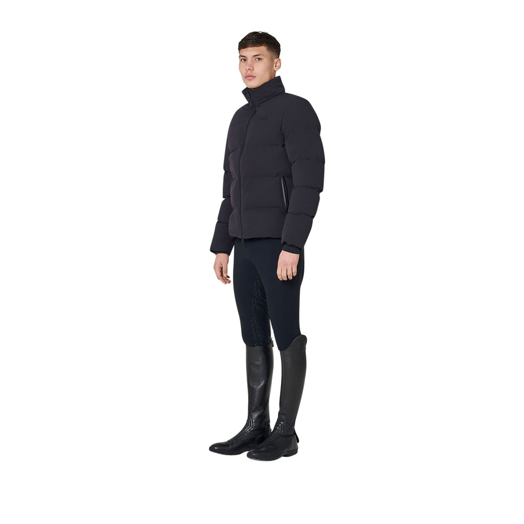 Equestro Herren-Daunenjacke mit hohem Kragen