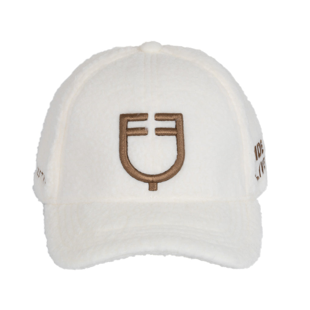 Equestro Teddy Kappe unisex Antique White