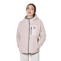 Equestro Damen-Teddyfleece-Hoodie mit Reißverschluss