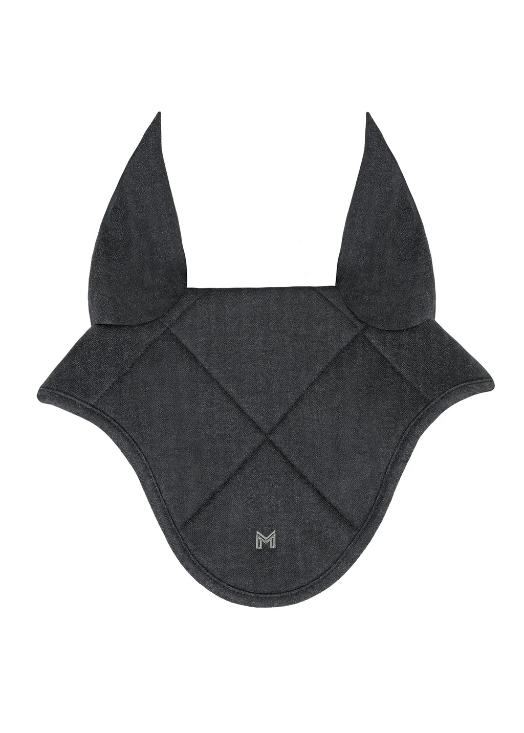 Maximilian Equestrian Herringbone Fliegenmütze graphite