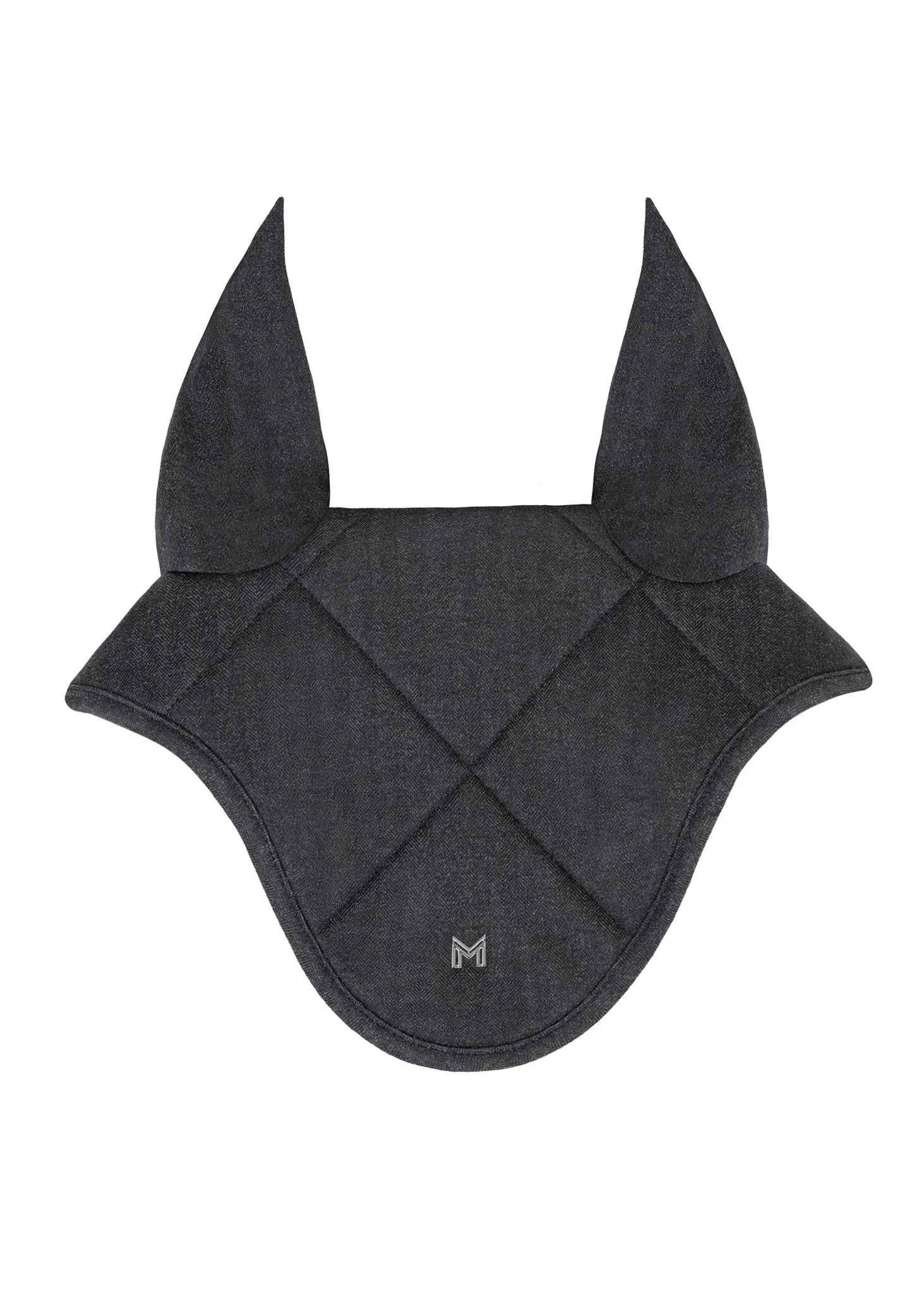 Maximilian Equestrian Herringbone Fliegenmütze graphite