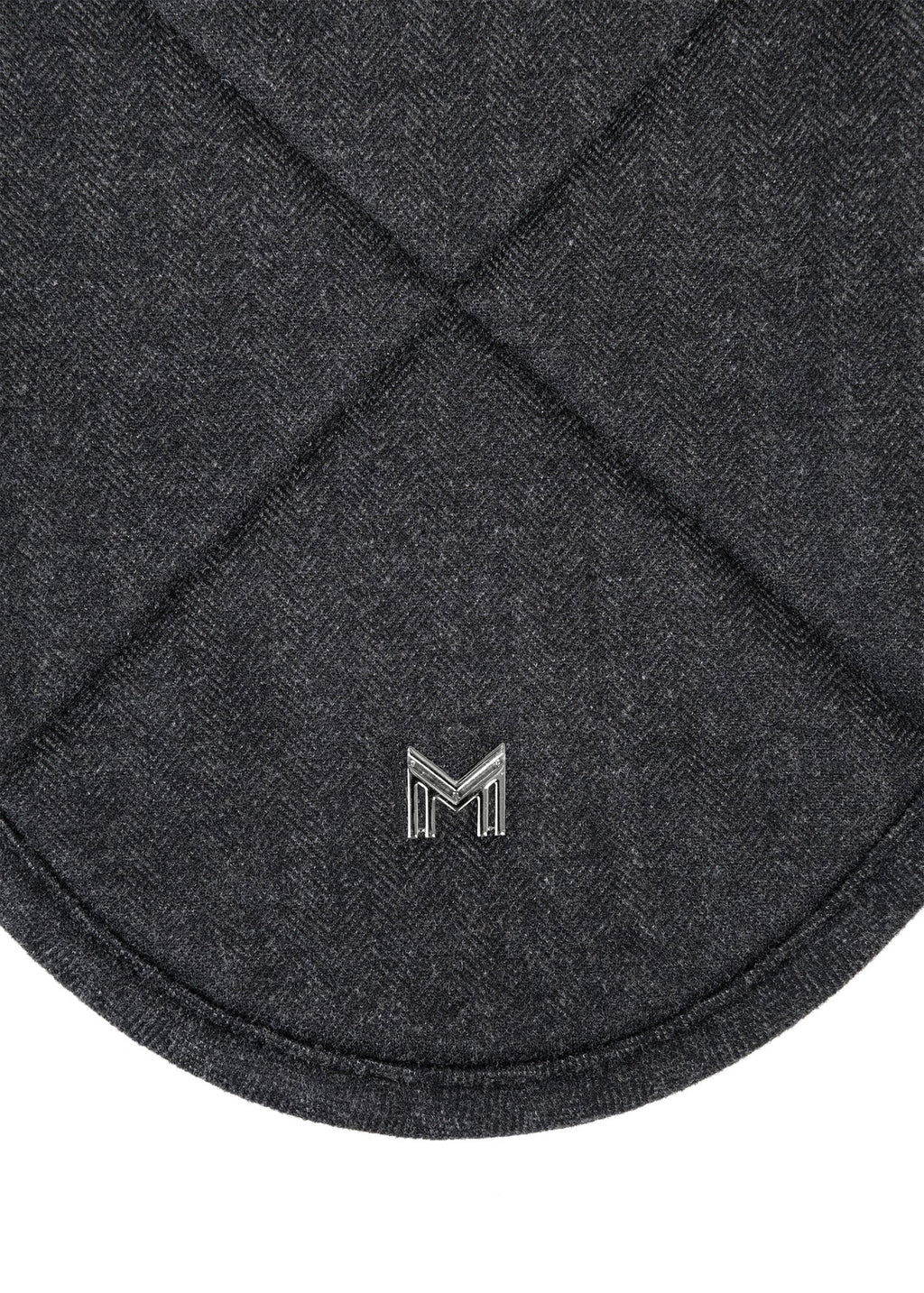 Maximilian Equestrian Herringbone Fliegenmütze graphite