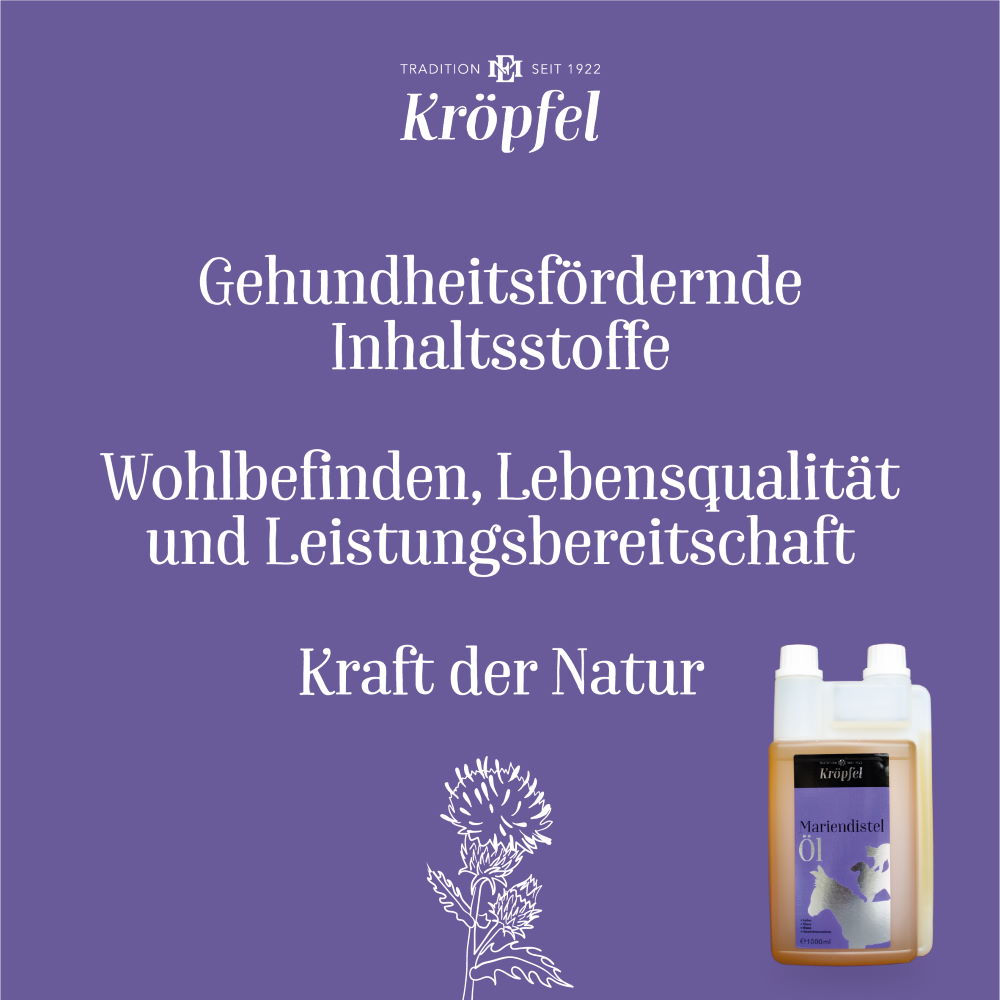 Kröpfel Mariendistelöl
