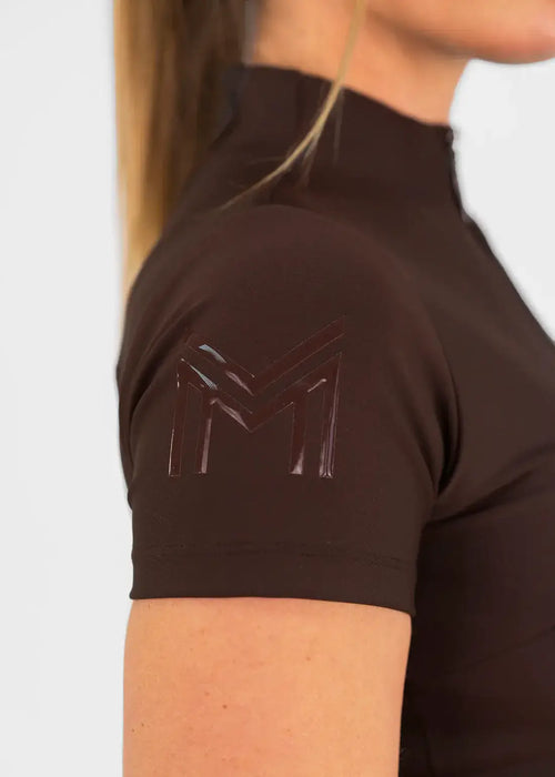 MAXIMILIAN EQUESTRIAN Short Sleeve Base Layer chocolate
