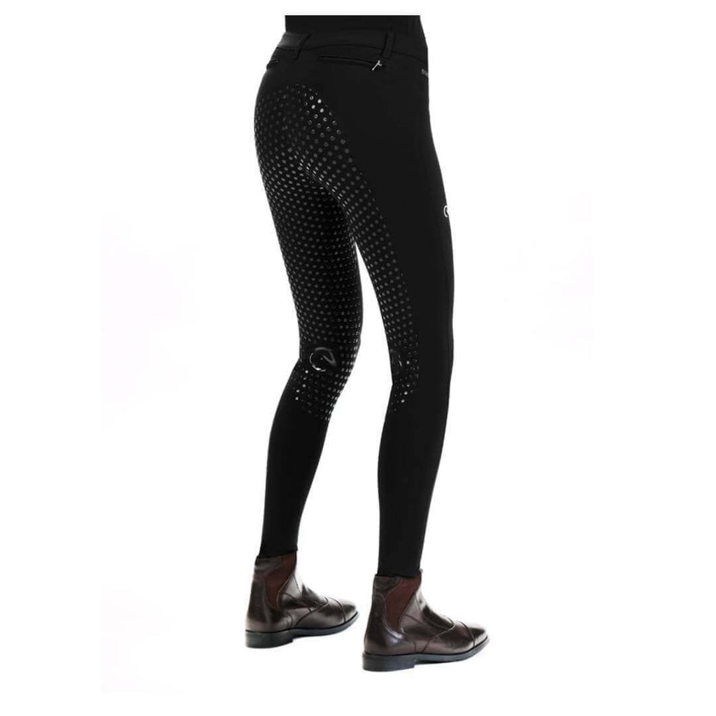 EGO7 Reithose Dressage FG schwarz