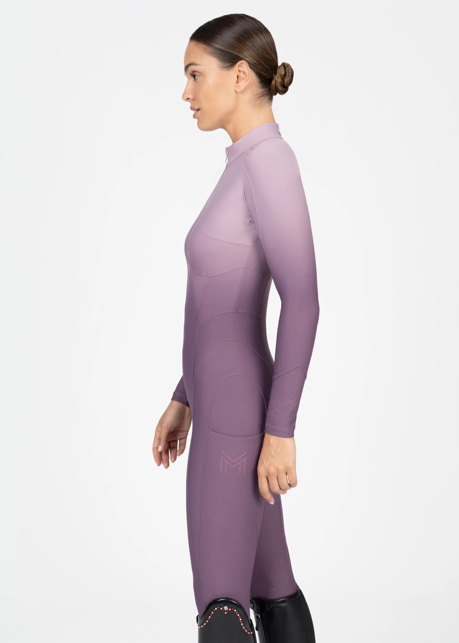 Femme Riding Jumpsuit plum