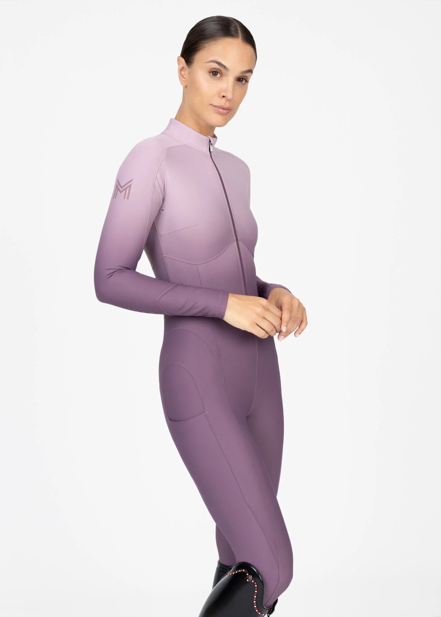 Femme Riding Jumpsuit plum