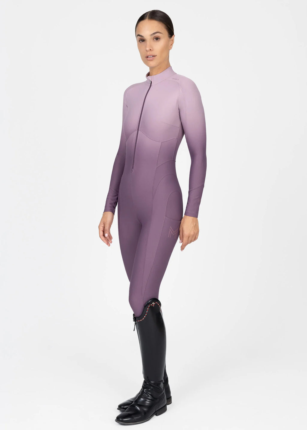 Femme Riding Jumpsuit plum