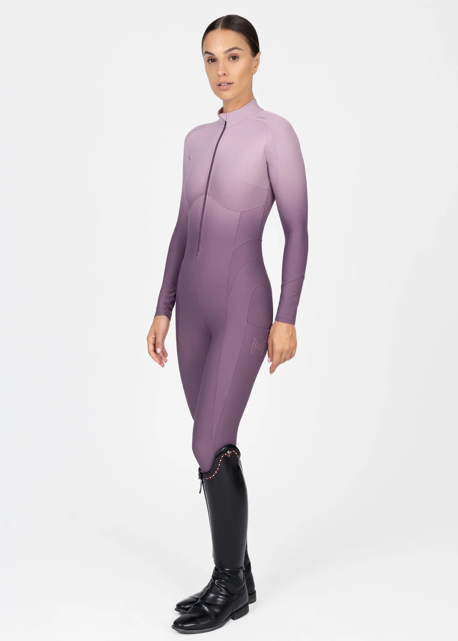 Femme Riding Jumpsuit plum