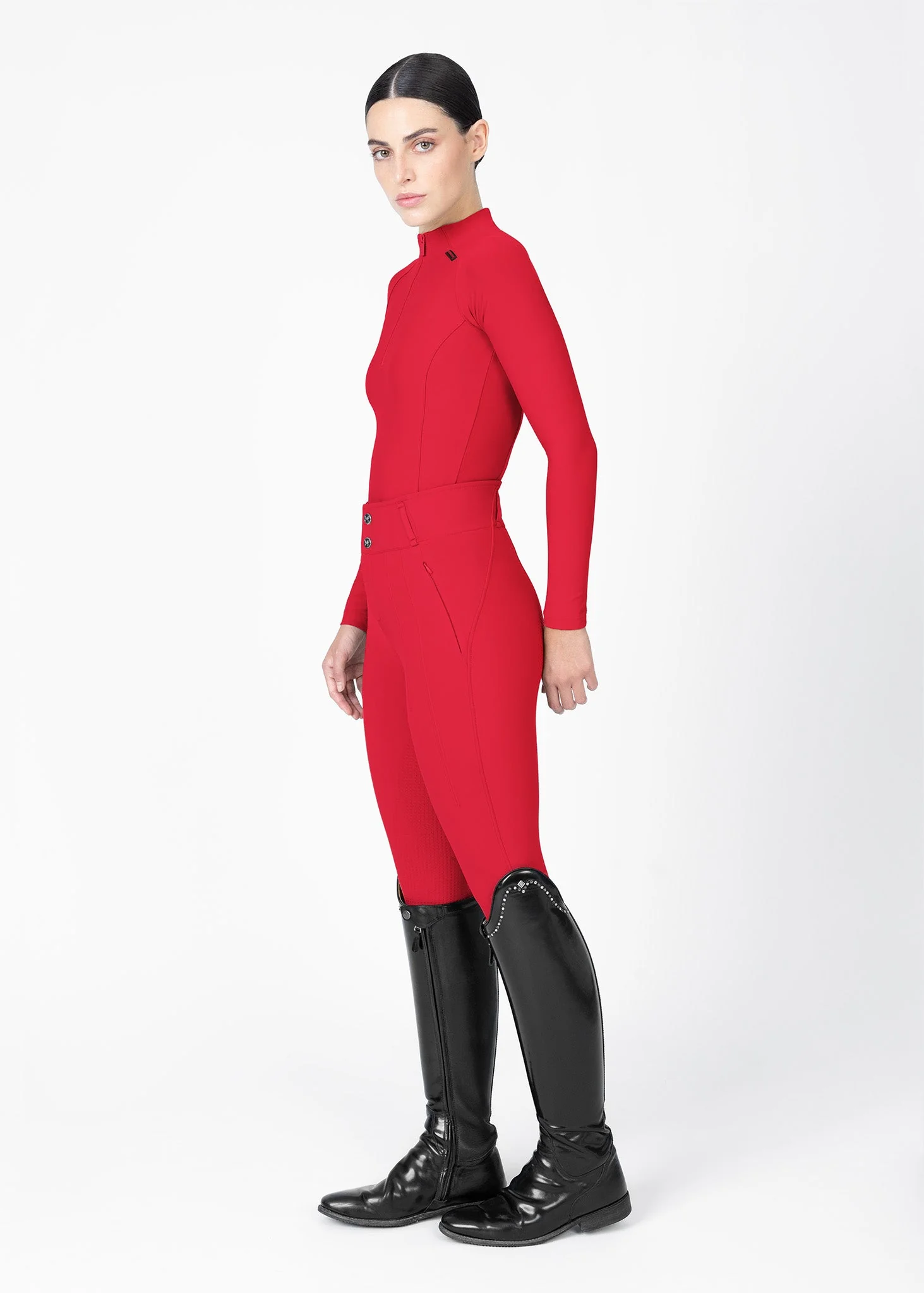 MAXIMILIAN EQUESTRIAN Origin Langarm Base Layer grenadine