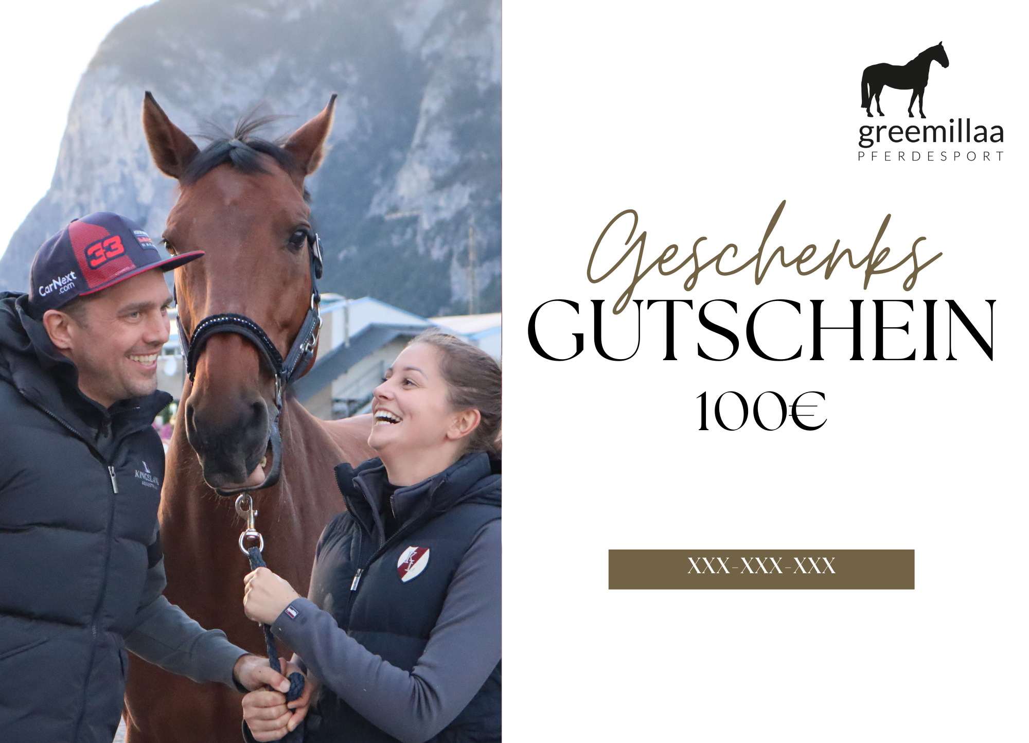 greemillaa Pferdesport- Gutschein