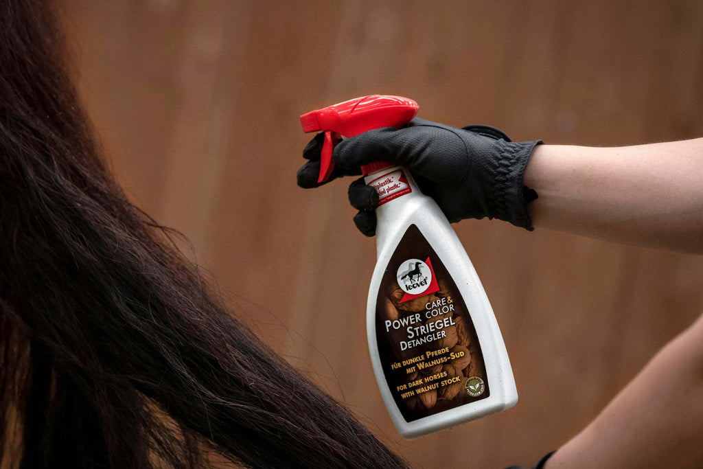 leovet Power Striegel Walnuss