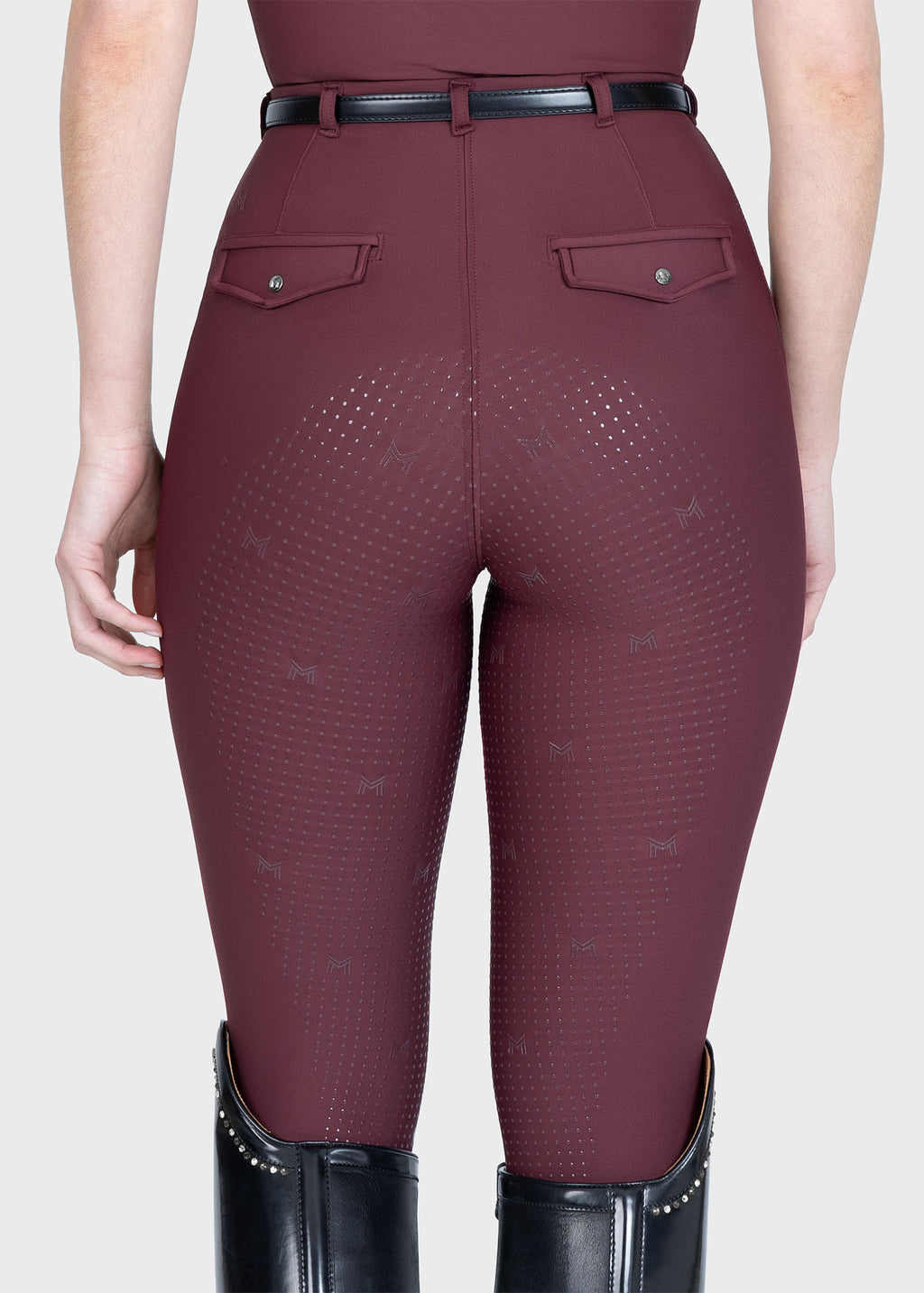 MAXIMILIAN EQUESTRIAN Velya Riding Leggings rosewood