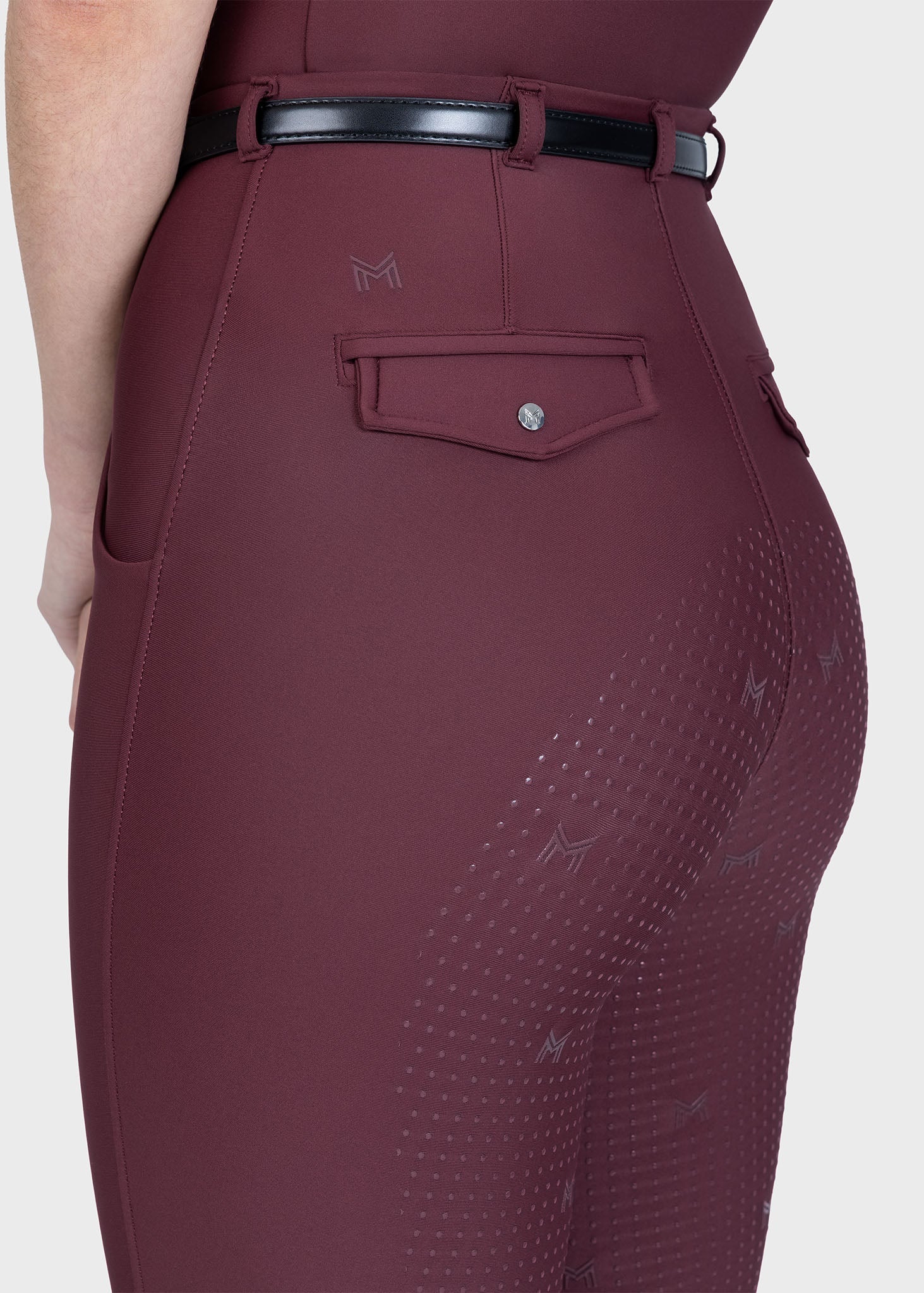 MAXIMILIAN EQUESTRIAN Velya Riding Leggings rosewood