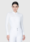 MAXIMILIAN EQUESTRIAN Grace Langarm Turniershirt weiß