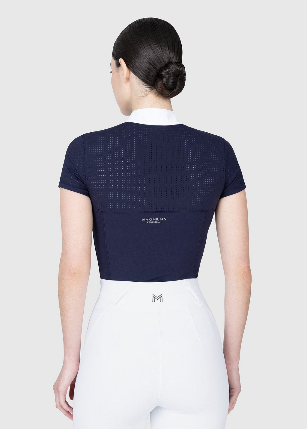 MAXIMILIAN EQUESTRIAN Grace Kurzarm Turniershirt navy