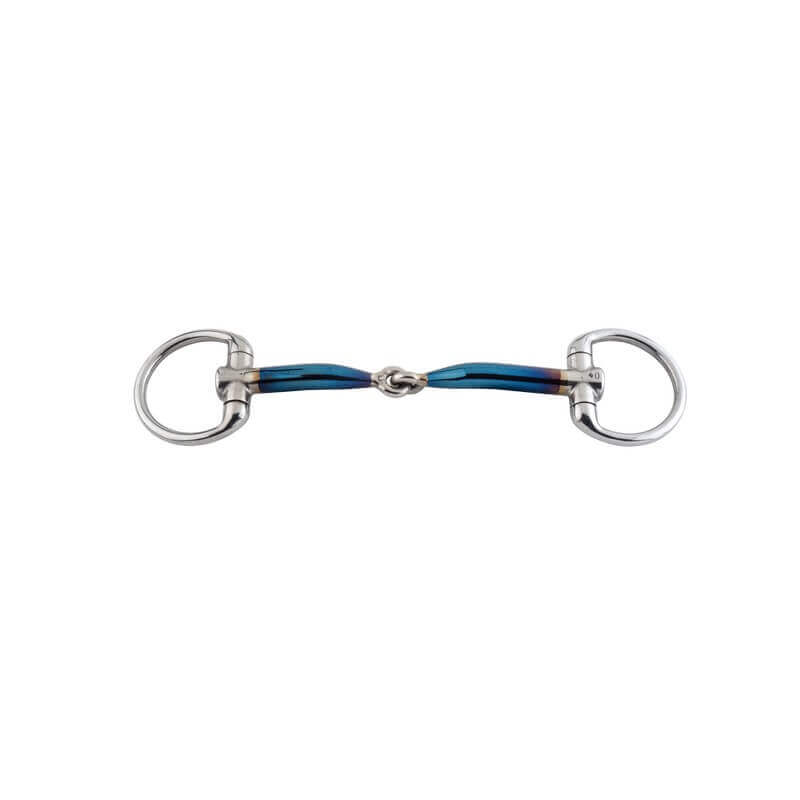 TRUST equestrian Sweet Iron Einfach Gebrochen Olivenkopf-Unterlegtrense