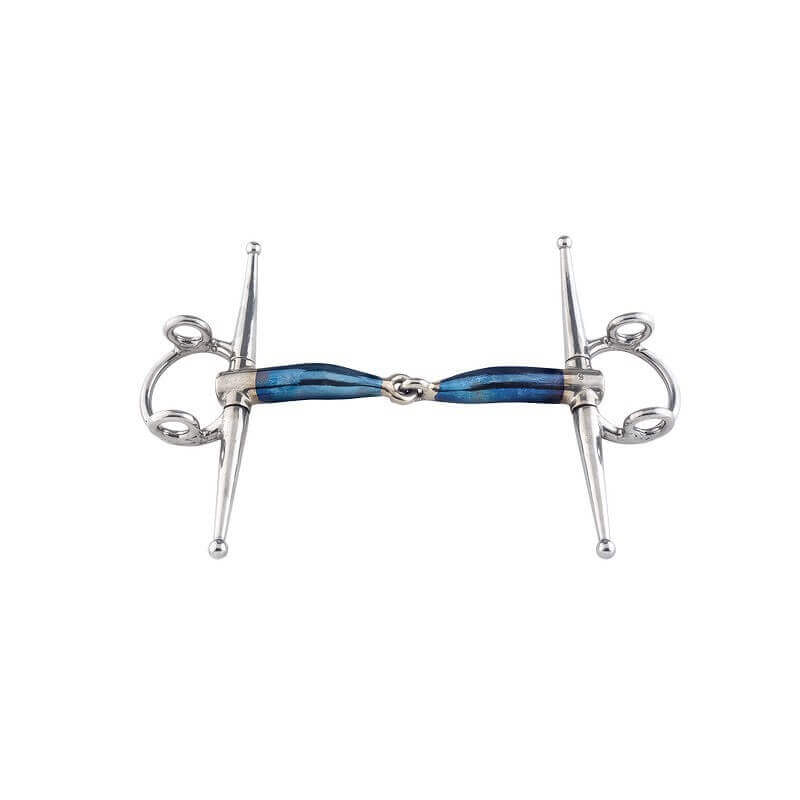 TRUST equestrian Sweet Iron Einfach Gebrochen Aufzieh-Schenkeltrense