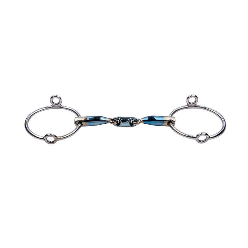 TRUST equestrian Sweet Iron Doppelt Gebrochen Aufzieh-Wassertrense