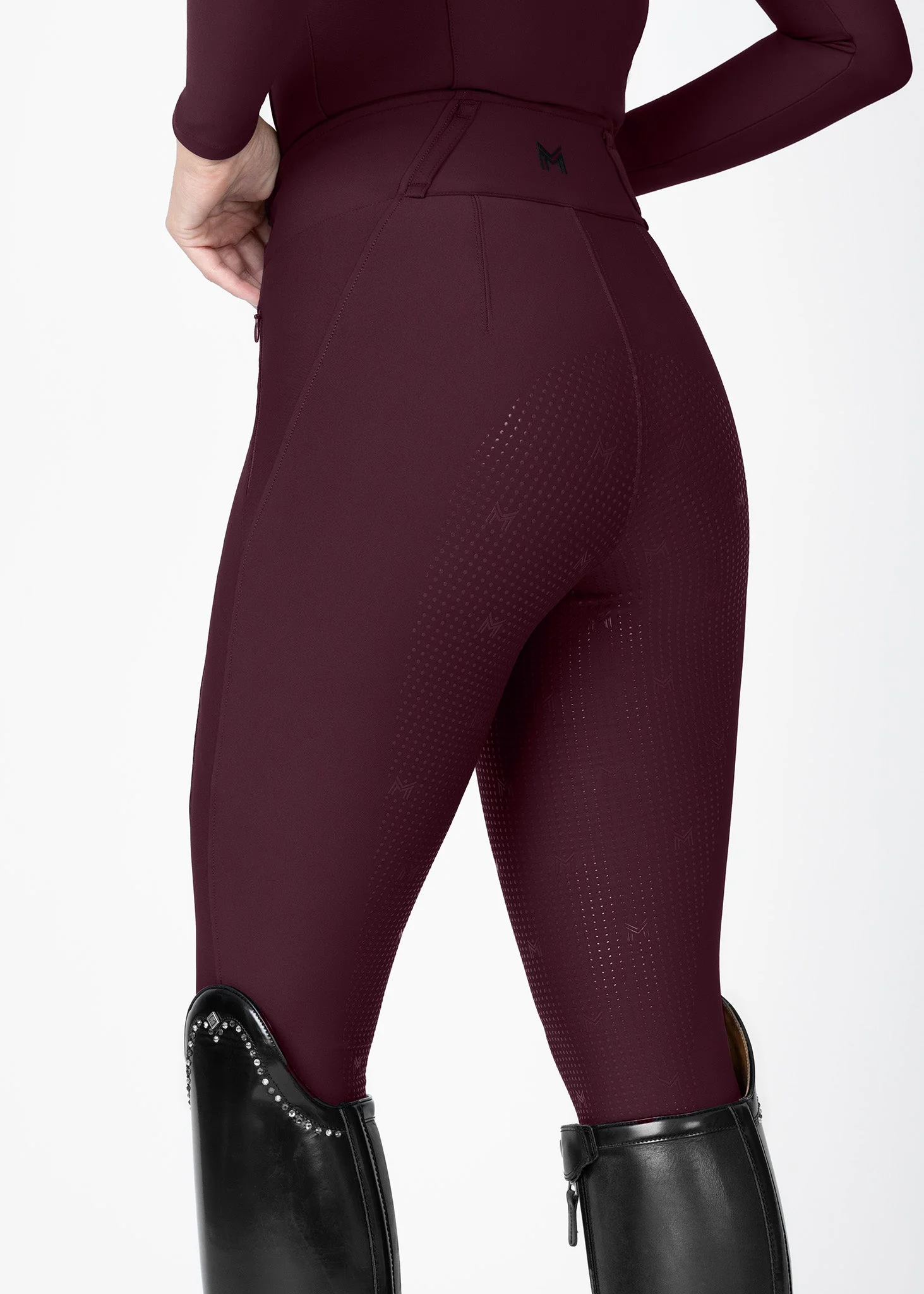 MAXIMILIAN EQUESTRIAN Vision Reithose burgundy