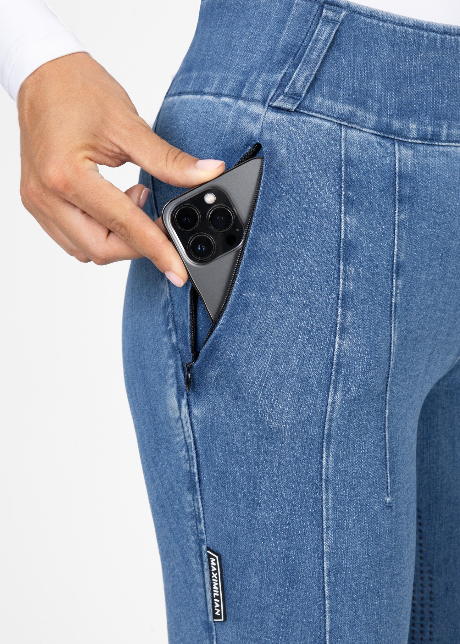 MAXIMILIAN EQUESTRIAN Vision Reithose denim