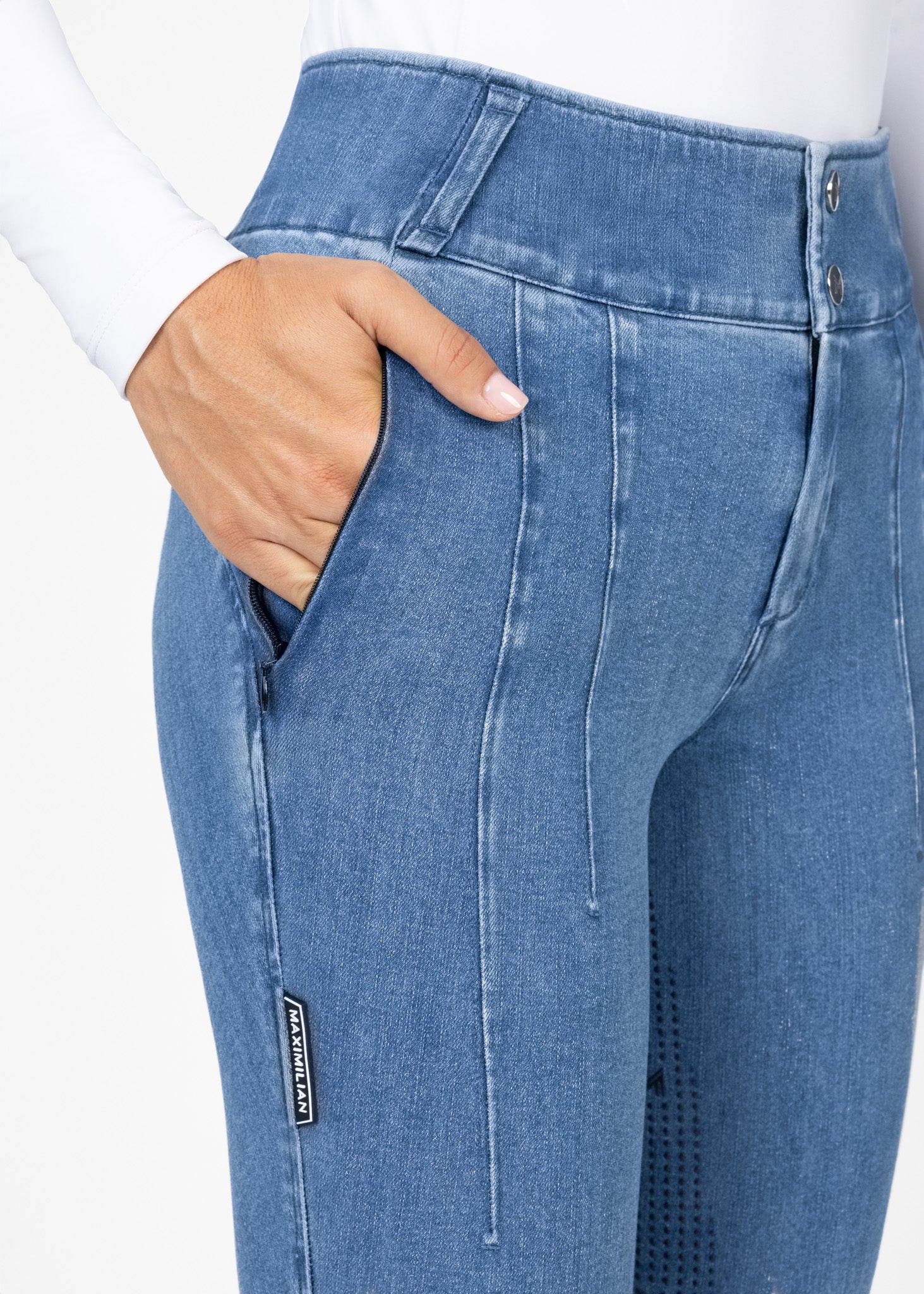 MAXIMILIAN EQUESTRIAN Vision Reithose denim