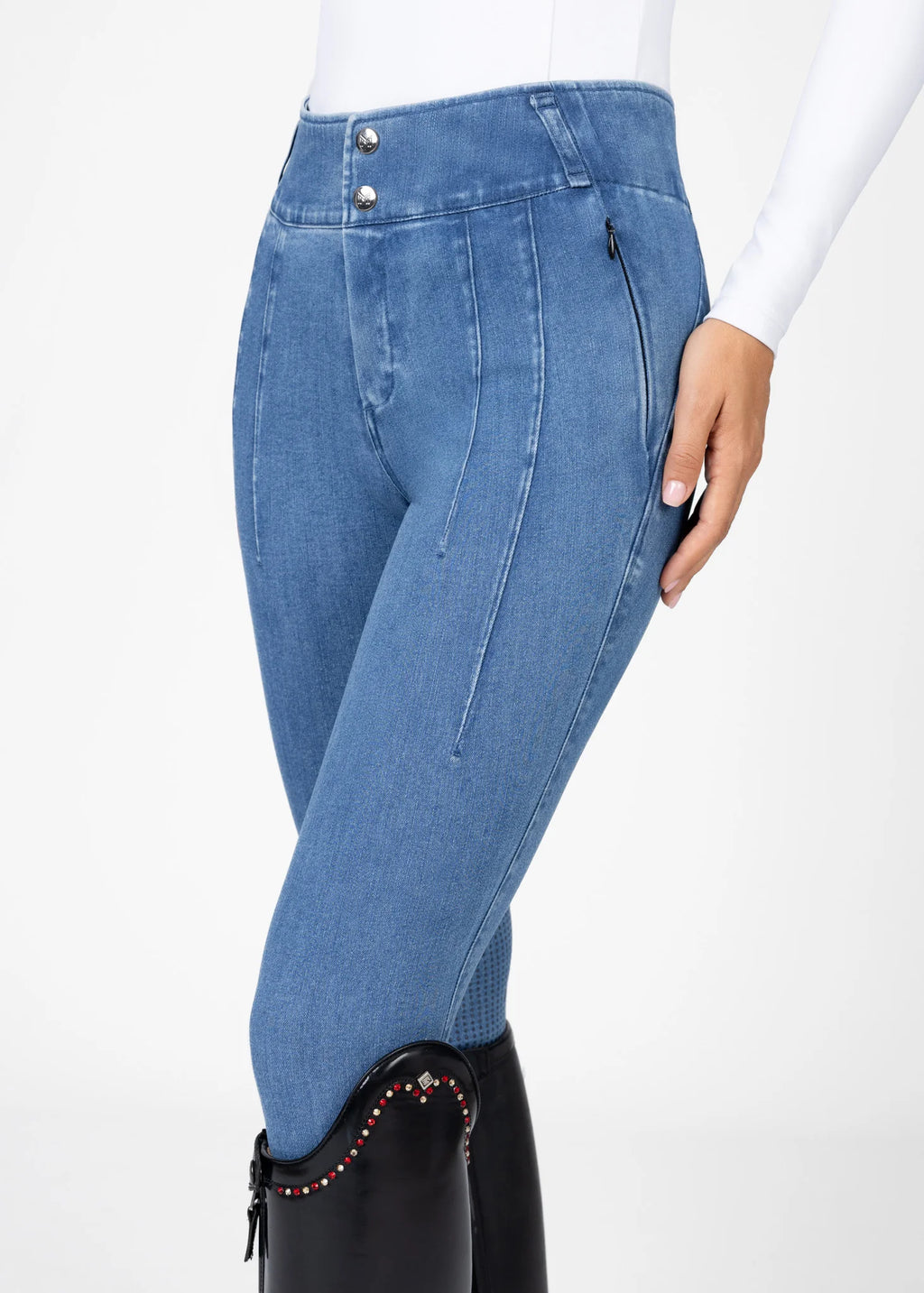 MAXIMILIAN EQUESTRIAN Vision Reithose denim