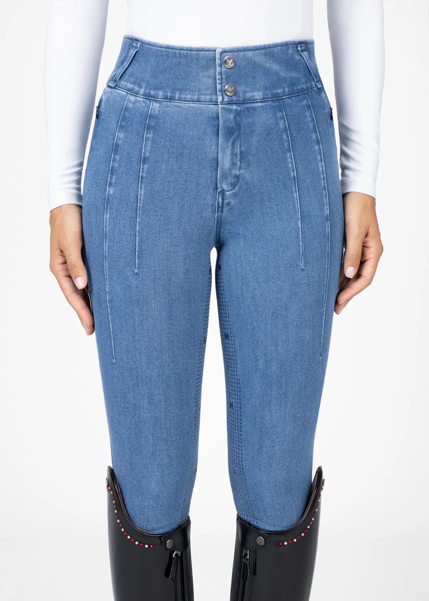 MAXIMILIAN EQUESTRIAN Vision Reithose denim