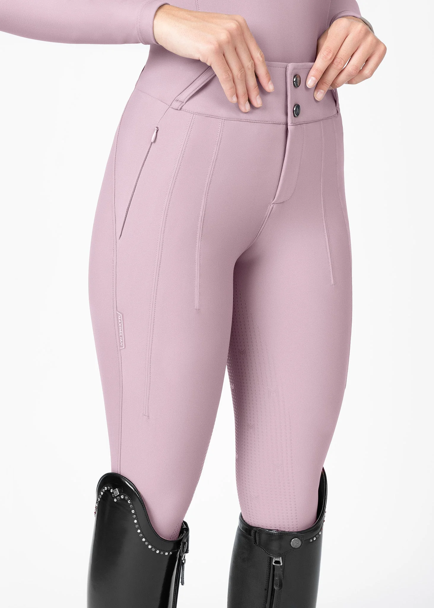 MAXIMILIAN EQUESTRIAN Vision Reithose mauve