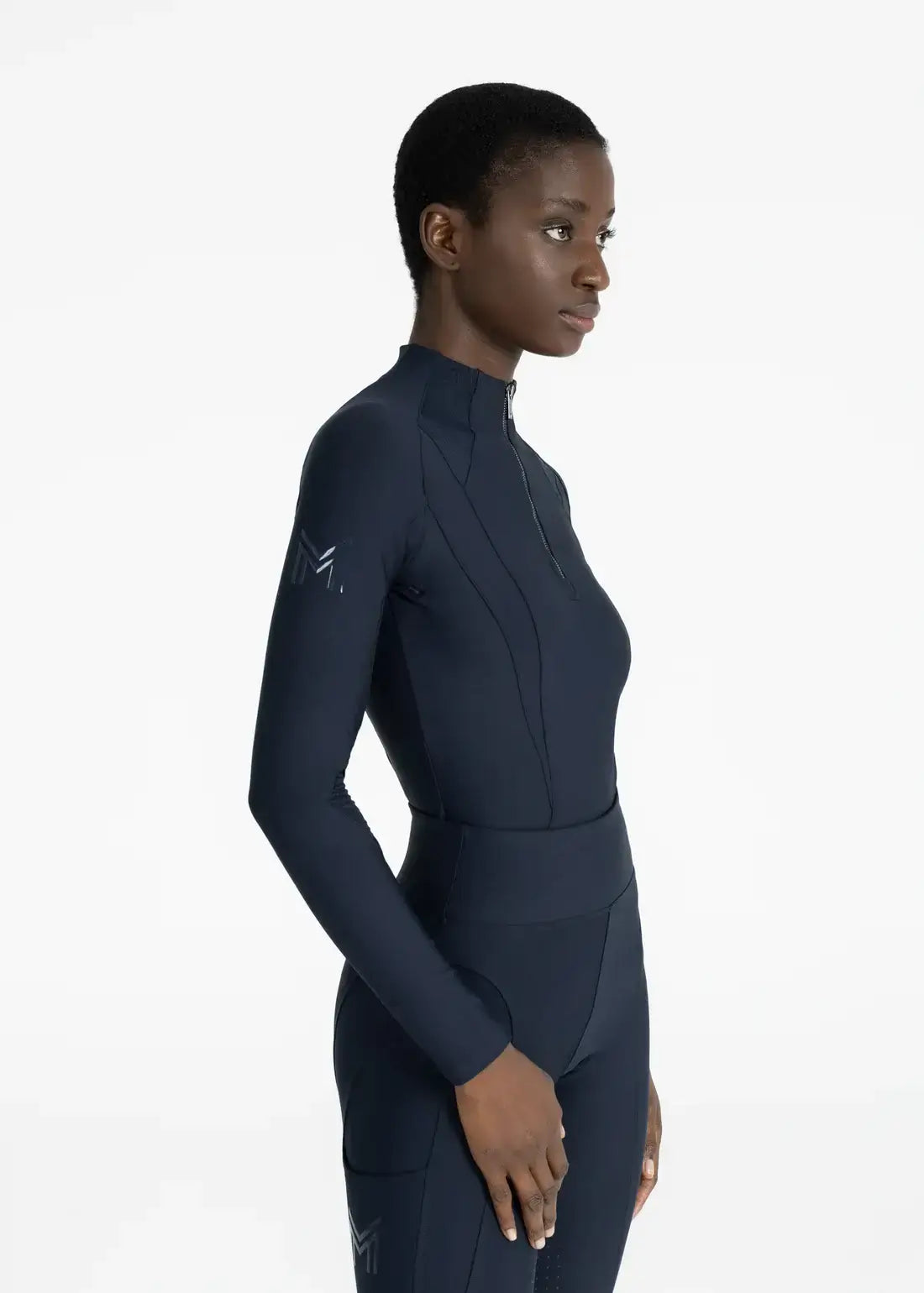 MAXIMILIAN EQUESTRIAN Frame Langarm Base Layer Atlantic