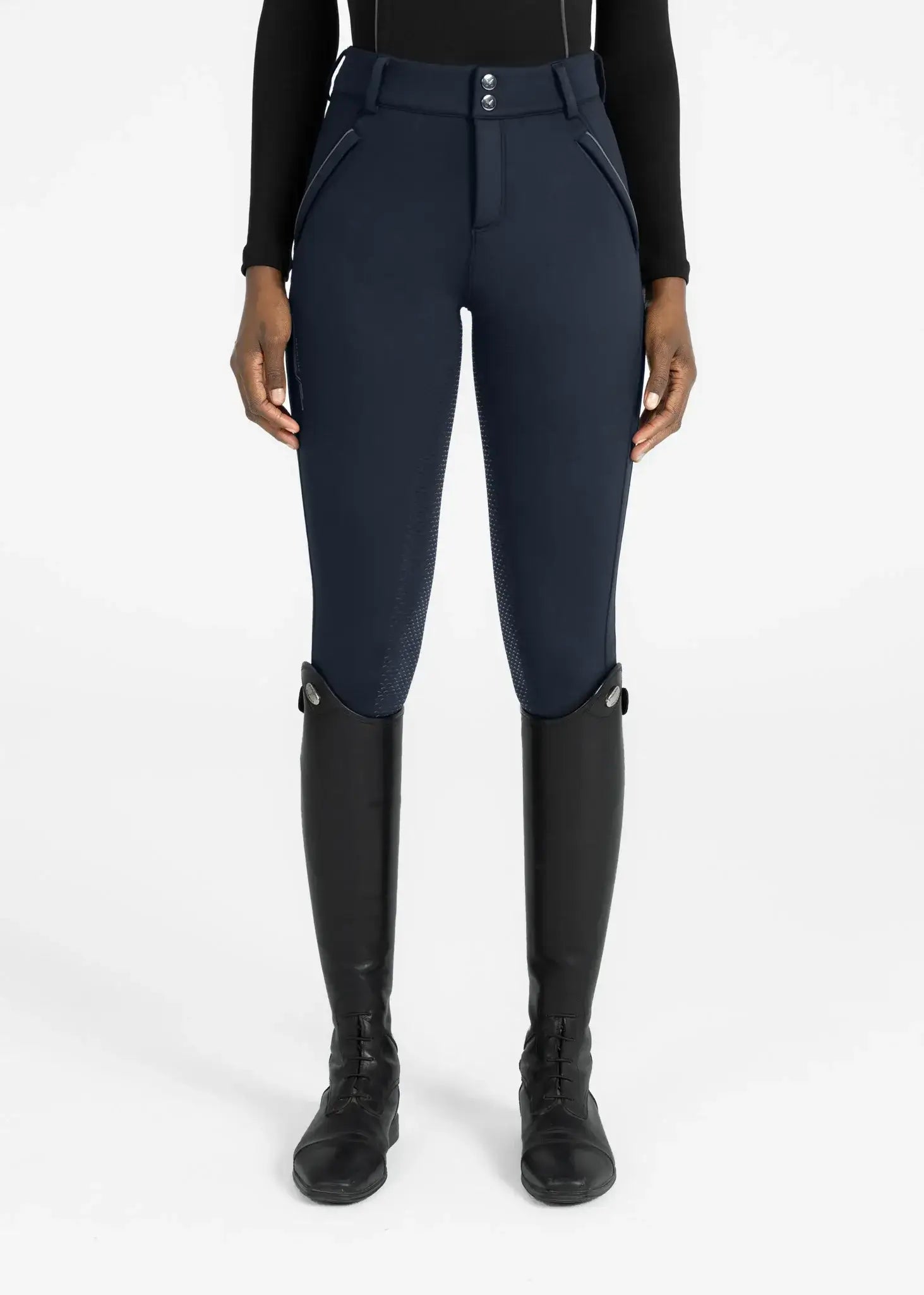 MAXIMILIAN EQUESTRIAN Arctic Fleeced Reithose atlantic