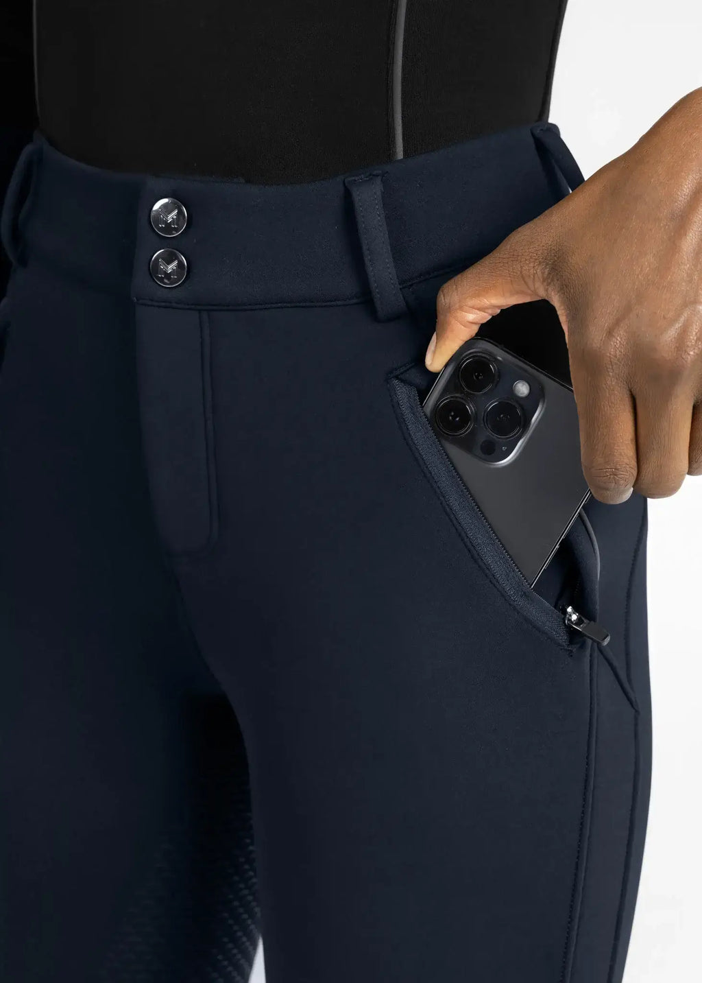 MAXIMILIAN EQUESTRIAN Arctic Fleeced Reithose atlantic