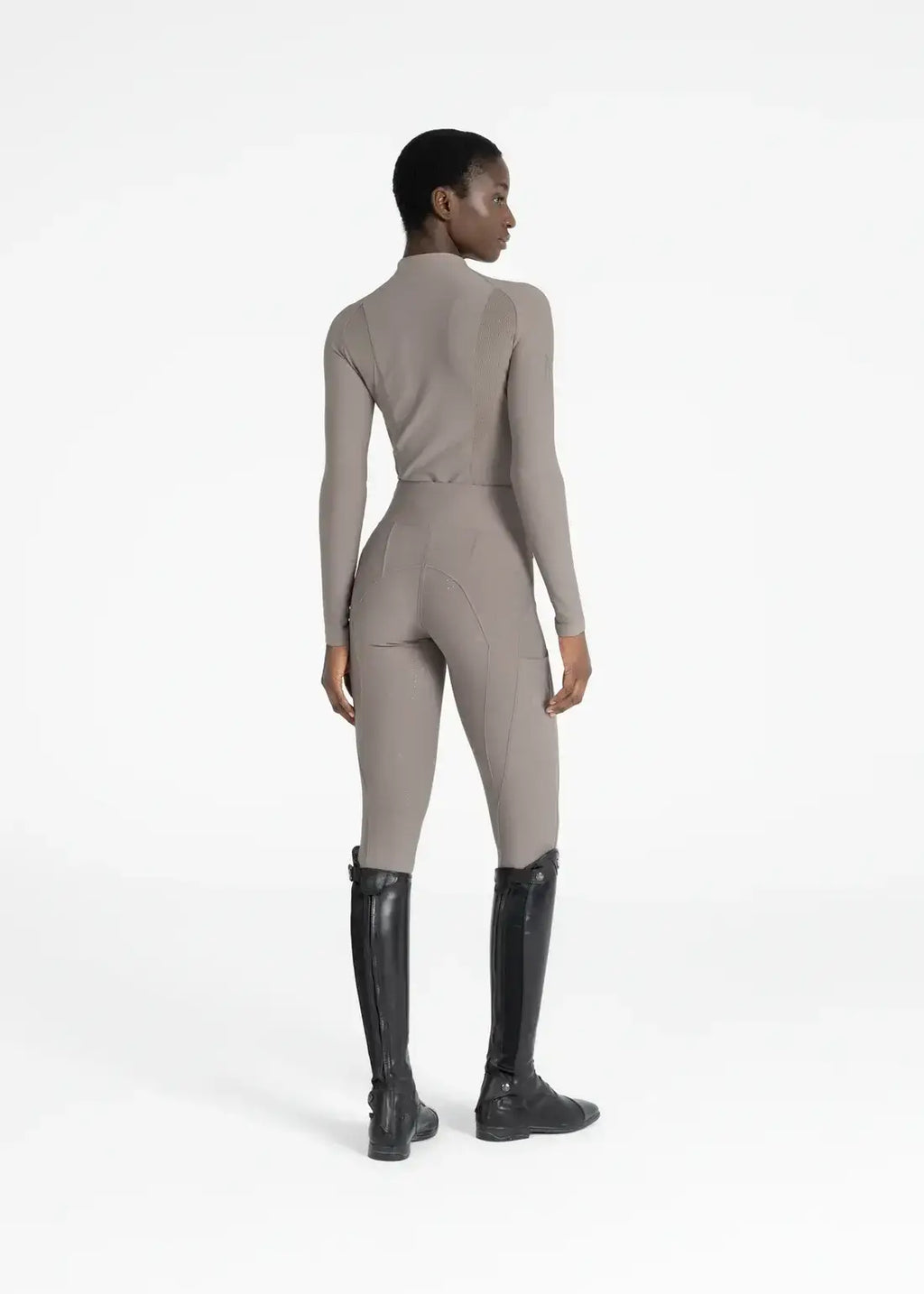 MAXIMILIAN EQUESTRIAN Frame Langarm Base Layer Taupe