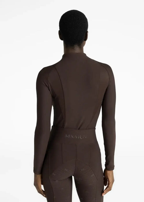 MAXIMILIAN EQUESTRIAN Frame Long-sleeve Base Layer Chocolate