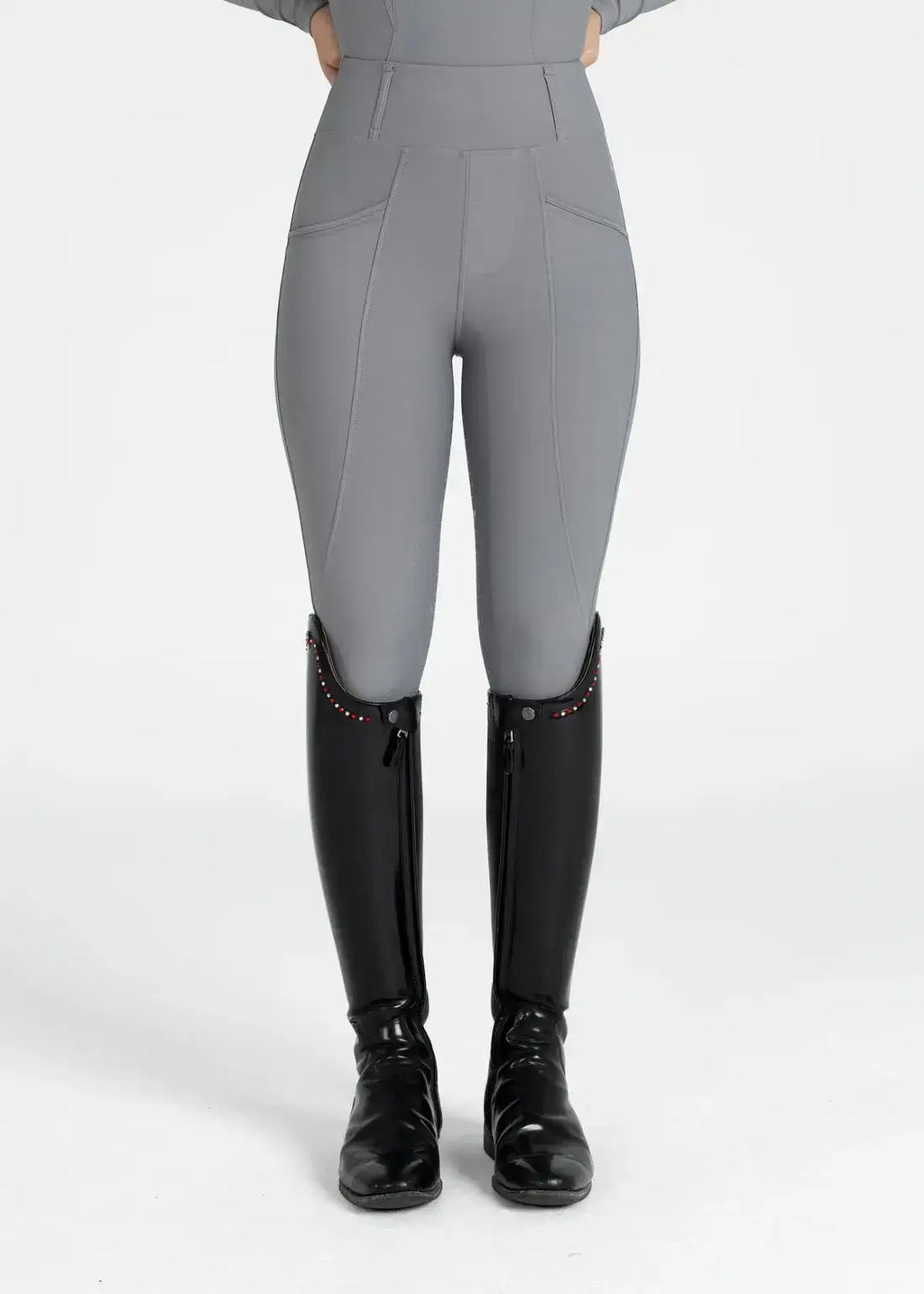 MAXIMILIAN EQUESTRIAN Pro Riding Leggings Titanium