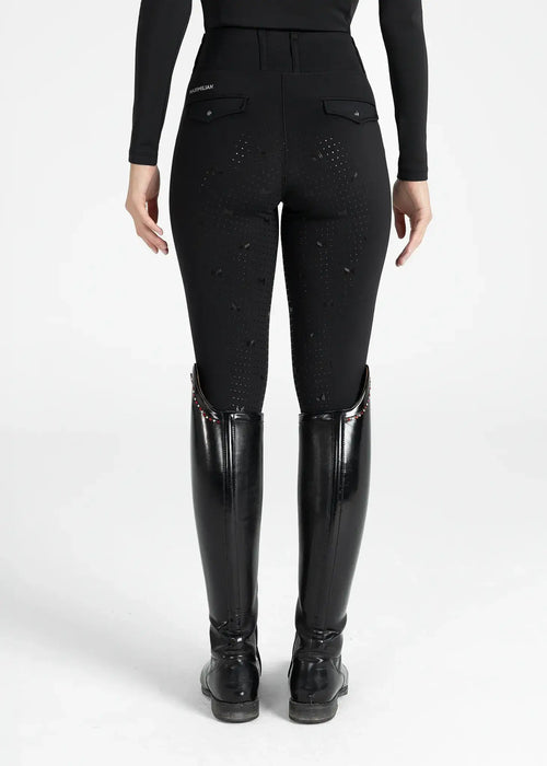 MAXIMILIAN EQUESTRIAN Winter Pro Riding Leggings schwarz