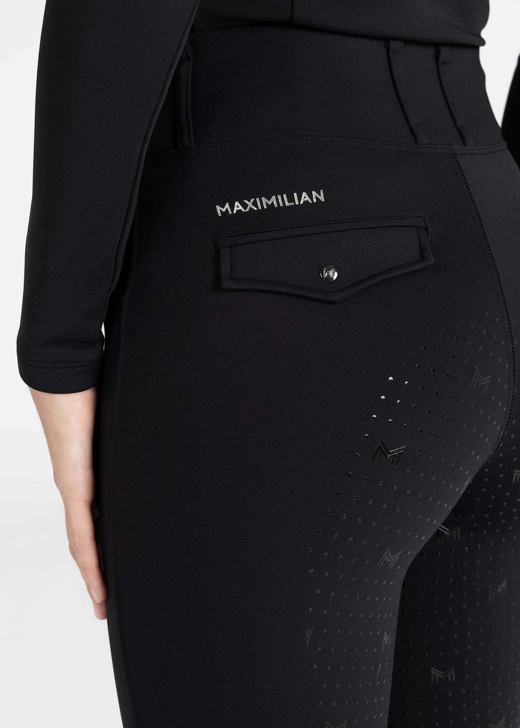 MAXIMILIAN EQUESTRIAN Pro Riding Leggings schwarz